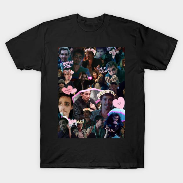 Klaus Hargreeves Collage T-Shirt by risharight